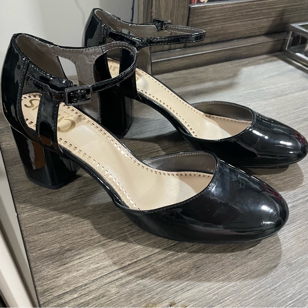 Black Block Heels